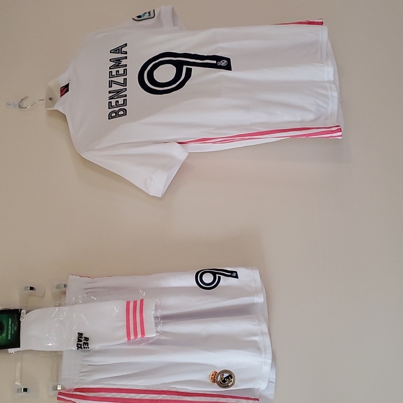 REALMADRID Tops - Benzema Soccer Jersey Set